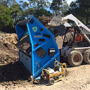 Equipment on worksite